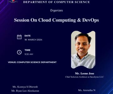 Session On Cloud Computing & DevOps