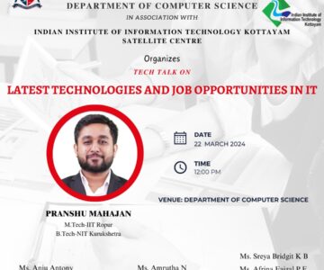 LATEST TECHNOLOGIES AND JOB OPPORTUNITIES IN IT