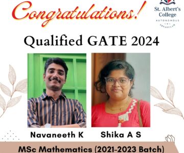 Congratulations Navaneeth K and Shika A S