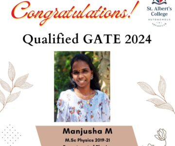 Congratulations Manjusha M