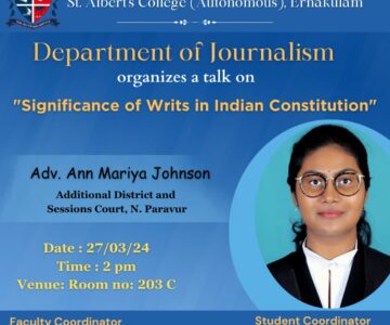 TALK ON Significance of Writs in Indian Constitution