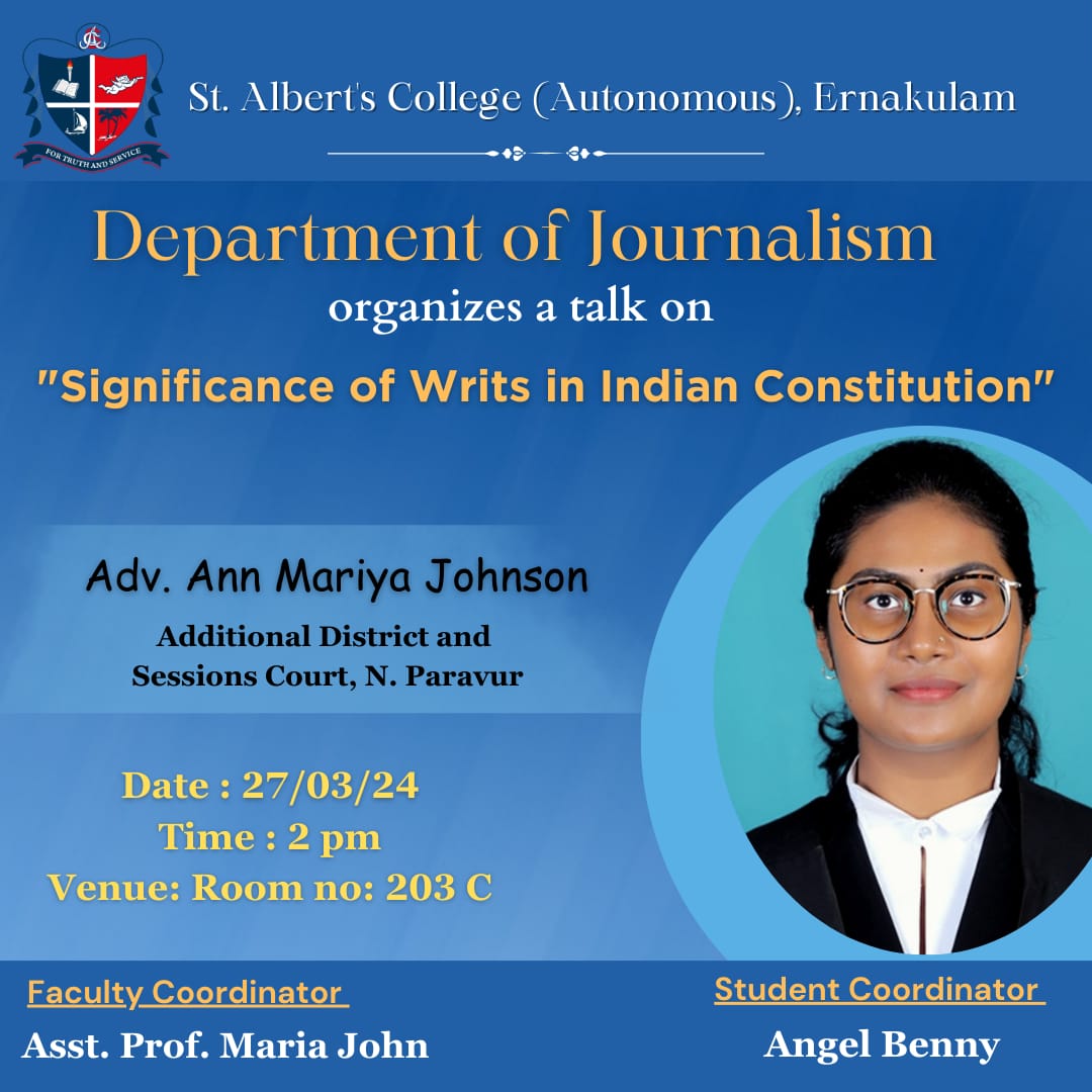 TALK ON Significance of Writs in Indian Constitution